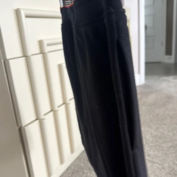 Burberry Black Skirt with Logo